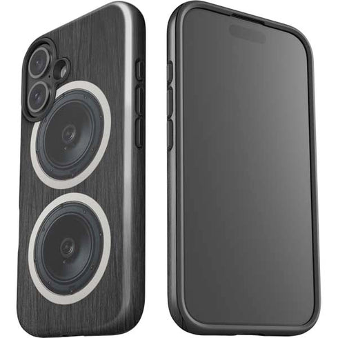 Boom Box Speakers iPhone 16 Plus Impact Case