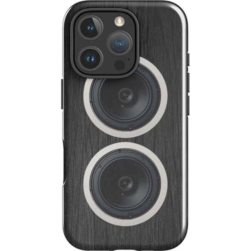 Boom Box Speakers iPhone 16 Pro Impact Case