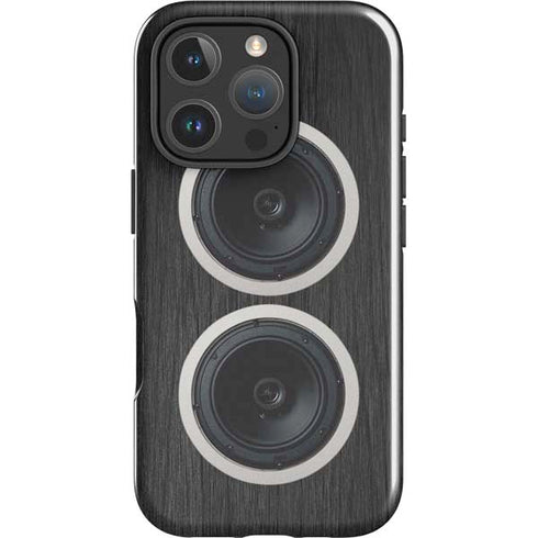 Boom Box Speakers iPhone 16 Pro Max Impact Case