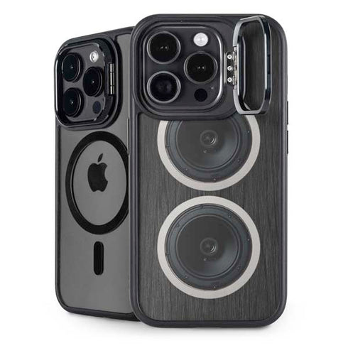 Boom Box Speakers iPhone 16 Pro Max Kickstand Case