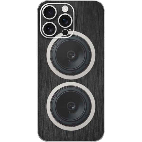 Boom Box Speakers iPhone 16 Pro Max Skin