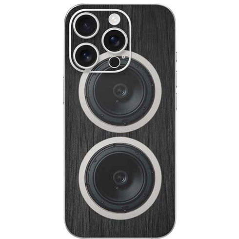 Boom Box Speakers iPhone 16 Pro Skin