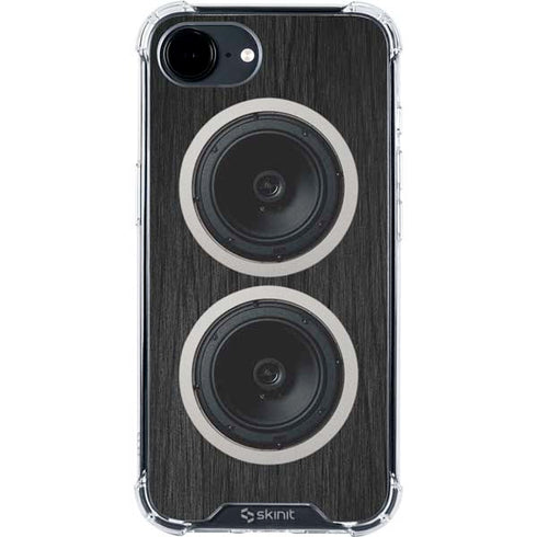 Boom Box Speakers iPhone 16e Clear Case