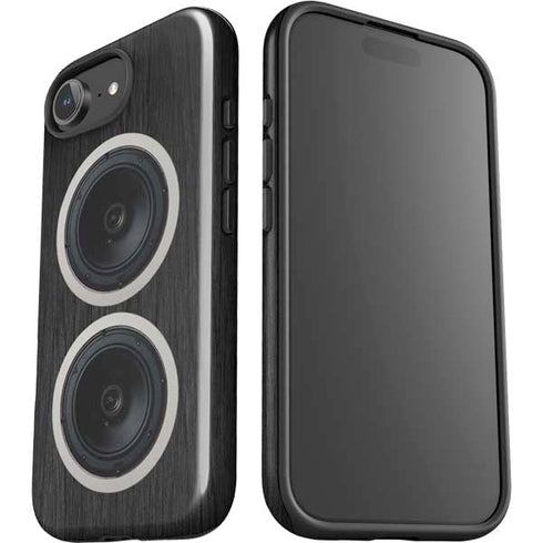 Boom Box Speakers iPhone 16e Impact Case