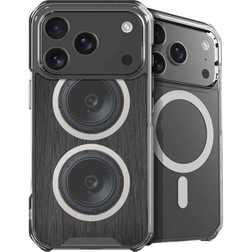Boom Box Speakers iPhone 18 Pro MagSafe Case