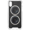 Boom Box Speakers iPhone XS Clear Case