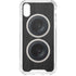 Boom Box Speakers iPhone XS Clear Case