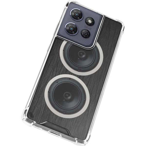 Boom Box Speakers Moto G Power 5G (2025) Clear Case