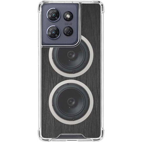 Boom Box Speakers Moto G Stylus 5G (2025) Clear Case