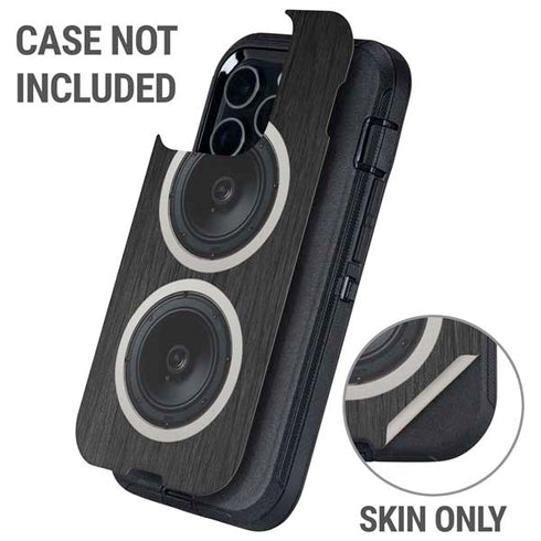 Boom Box Speakers Otterbox Defender iPhone Skin