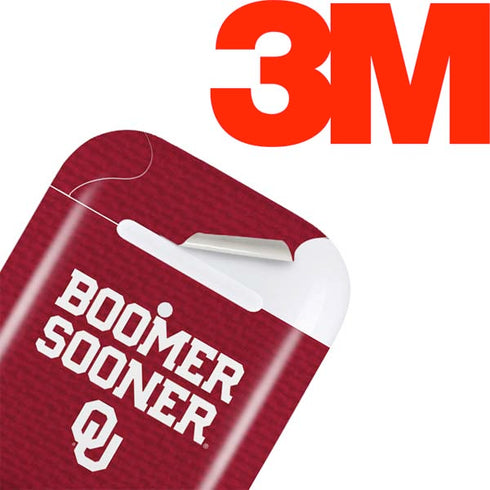 University of Oklahoma Boomer Sooner Apple AirPods 2 Skin