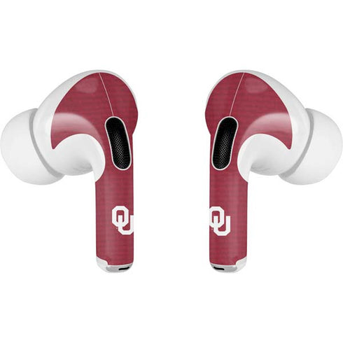 University of Oklahoma Boomer Sooner Apple AirPods Pro Skin
