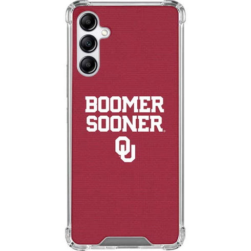 University of Oklahoma Boomer Sooner Gabb Phone 4 Clear Case