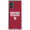 University of Oklahoma Boomer Sooner Galaxy A32 5G Clear Case