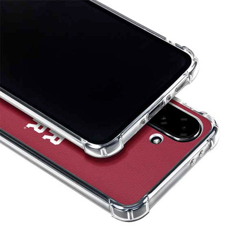 University of Oklahoma Boomer Sooner Galaxy A36 5G Clear Case