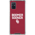 University of Oklahoma Boomer Sooner Galaxy A71 5G Clear Case