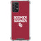 University of Oklahoma Boomer Sooner Galaxy A72 5G Clear Case