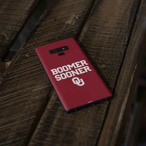 University of Oklahoma Boomer Sooner Galaxy Note 9 Skin