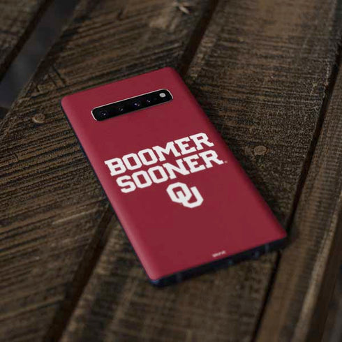 University of Oklahoma Boomer Sooner Galaxy S10 Plus Skin