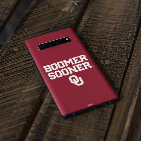 University of Oklahoma Boomer Sooner Galaxy S10 Skin