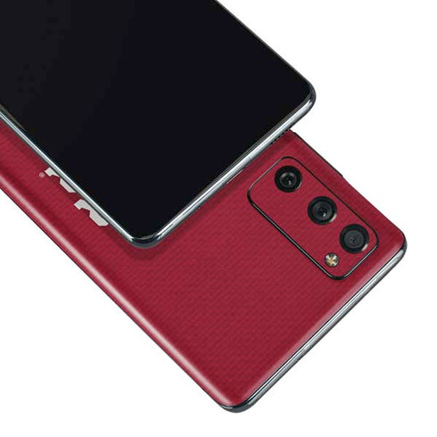 University of Oklahoma Boomer Sooner Galaxy S20 Fan Edition Skin