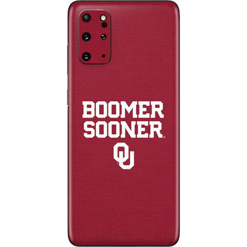 University of Oklahoma Boomer Sooner Galaxy S20 Plus Skin