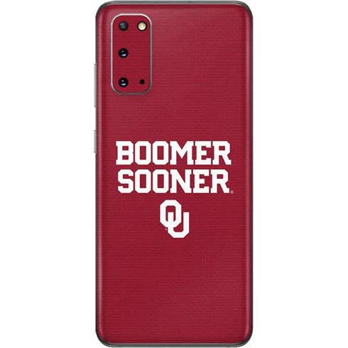 University of Oklahoma Boomer Sooner Galaxy S20 Skin