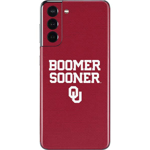 University of Oklahoma Boomer Sooner Galaxy S21 5G Skin