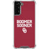 University of Oklahoma Boomer Sooner Galaxy S21 FE Clear Case