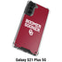 University of Oklahoma Boomer Sooner Galaxy S21 Plus 5G Clear Case
