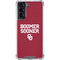 University of Oklahoma Boomer Sooner Galaxy S22 Clear Case
