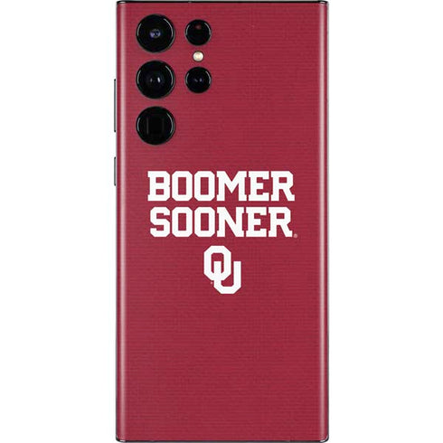 University of Oklahoma Boomer Sooner Galaxy S22 Ultra Skin