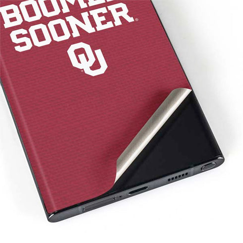 University of Oklahoma Boomer Sooner Galaxy S22 Ultra Skin