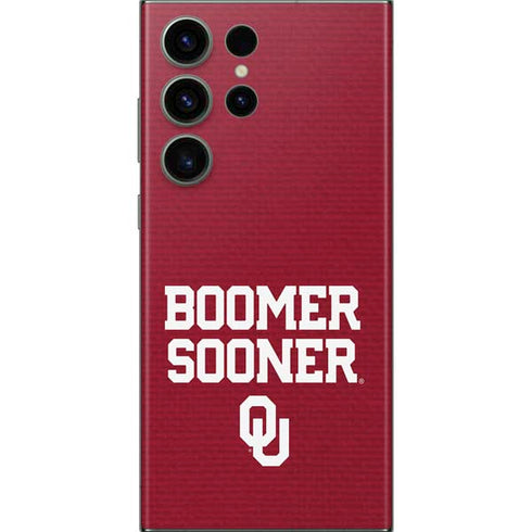 University of Oklahoma Boomer Sooner Galaxy Skins