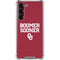 University of Oklahoma Boomer Sooner Galaxy S24 FE Clear Case