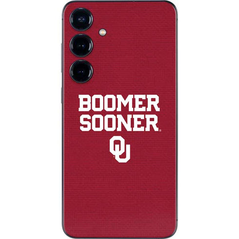 University of Oklahoma Boomer Sooner Galaxy S25 Plus Skin