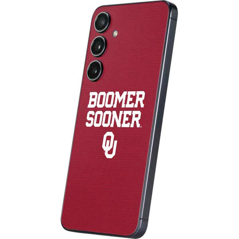 University of Oklahoma Boomer Sooner Galaxy S25 Plus Skin
