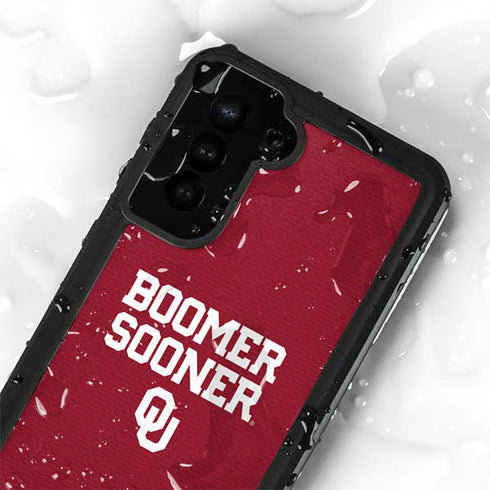 University of Oklahoma Boomer Sooner Galaxy S24 Plus Waterproof Case