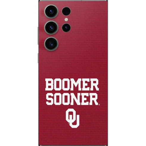 University of Oklahoma Boomer Sooner Galaxy S25 Ultra Skin