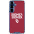 University of Oklahoma Boomer Sooner Galaxy S25 Clear Case