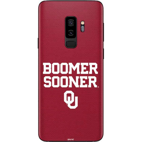 University of Oklahoma Boomer Sooner Galaxy S9 Plus Skin