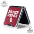 University of Oklahoma Boomer Sooner Galaxy Z Flip6 Clear Case