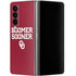 University of Oklahoma Boomer Sooner Galaxy Z Fold4 5G Skin