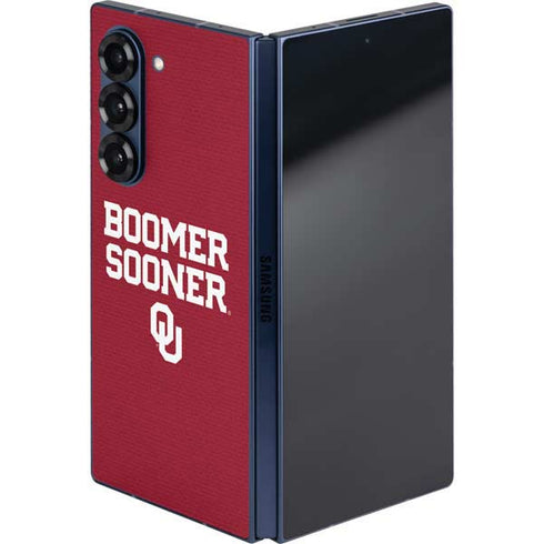 University of Oklahoma Boomer Sooner Galaxy Z Fold6 Skin
