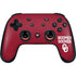 University of Oklahoma Boomer Sooner Google Stadia Controller Skin
