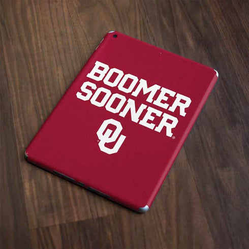 University of Oklahoma Boomer Sooner Apple iPad Skin