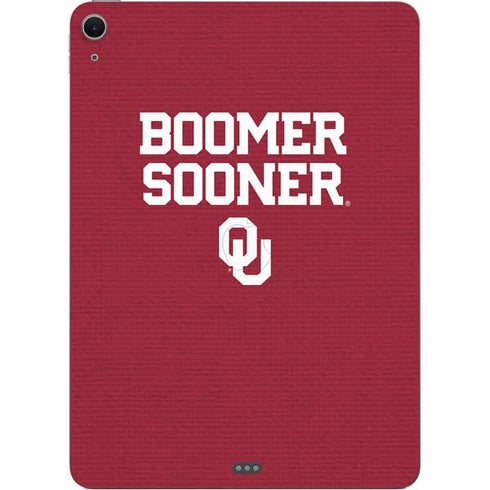 University of Oklahoma Boomer Sooner Apple iPad Air Skin