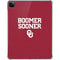 University of Oklahoma Boomer Sooner iPad Pro 11in (2024) Clear Case