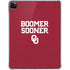 University of Oklahoma Boomer Sooner iPad Pro 11in (2024) Clear Case