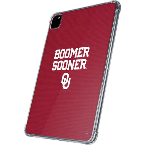 University of Oklahoma Boomer Sooner iPad Pro 11in (2024) Clear Case